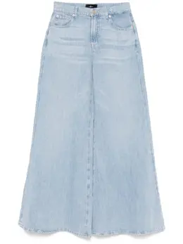 7 For All Mankind: Светлые джинсы 