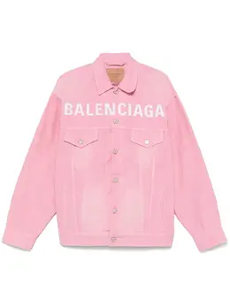 Balenciaga: Джинсовая куртка 