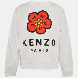 Kenzo: Белый свитшот 