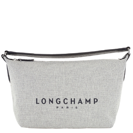 Longchamp: Бежевая сумка через плечо 