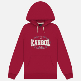 Kangol: Бордовая толстовка 