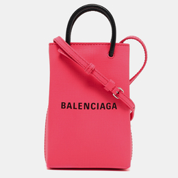 Balenciaga: Розовая сумка через плечо  Shopping