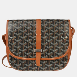 Goyard: Коричневая сумка 