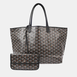 Goyard: Чёрная сумка-шоппер 