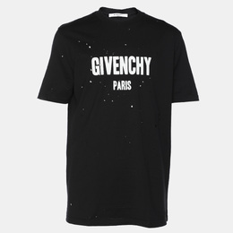 Givenchy: Чёрная футболка 