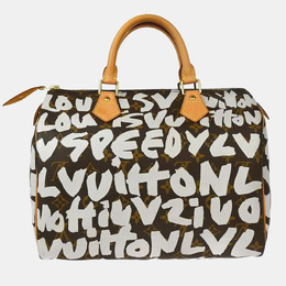 Louis Vuitton: Коричневая сумка  Speedy 30