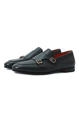 Santoni: Зелёные туфли  Carlos