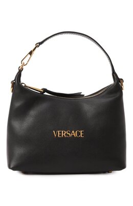 Versace: Чёрная сумка 