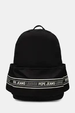 Pepe Jeans: Чёрный рюкзак 