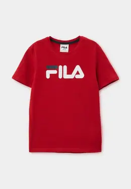 Fila: Красная футболка 