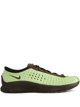 Nike: Зелёные кроссовки  Air