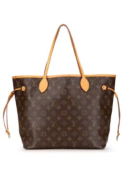 Louis Vuitton Pre-Owned: Коричневая сумка-шоппер 