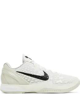 Nike: Белые кроссовки 