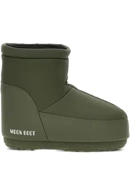 Moon Boot: Зелёные ботинки 