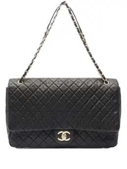 CHANEL Pre-Owned: Чёрная сумка 
