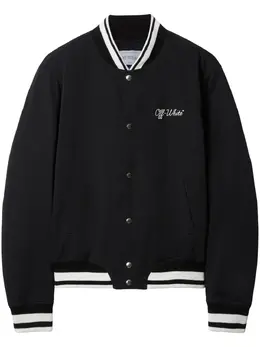 Off-White: Чёрная куртка 