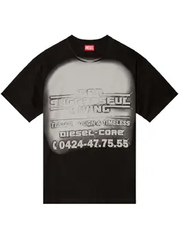 Diesel: Чёрная футболка 