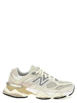New Balance: Бежевые кроссовки  9060