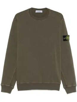 Stone Island: Зелёный свитшот  Compass