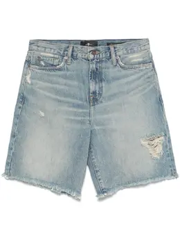 7 For All Mankind: Джинсовые шорты 