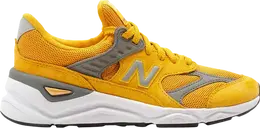 New Balance: Жёлтые кроссовки 