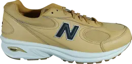 New Balance: Жёлтые кроссовки 