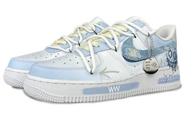 Nike: Голубые кроссовки  Air Force 1