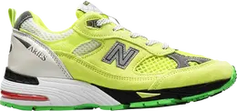 New Balance: Жёлтые кроссовки  991