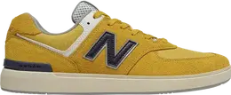 New Balance: Жёлтые кроссовки  All Coasts 574