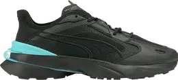 PUMA: Чёрные кроссовки 