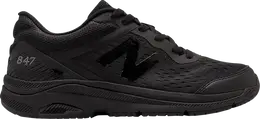 New Balance: Чёрные кроссовки 