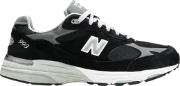 New Balance: Чёрные кроссовки 