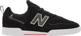 New Balance: Чёрные кроссовки 