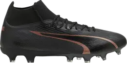 PUMA: Чёрные кроссовки  Ultra