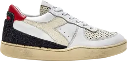 Diadora: Белые кроссовки  Mi Basket