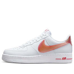 Nike: Оранжевые кроссовки  Air Force 1 Low