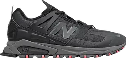 New Balance: Чёрные кроссовки 