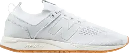 New Balance: Белые кроссовки 