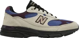 New Balance: Бежевые кроссовки 