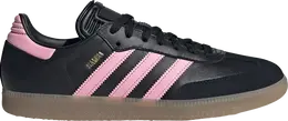 Adidas: Чёрные кроссовки  Samba