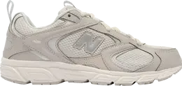 New Balance: Белые кроссовки 