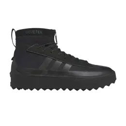 Adidas: Чёрные кроссовки 