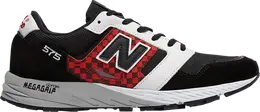 New Balance: Чёрные кроссовки 