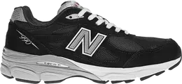 New Balance: Чёрные кроссовки 
