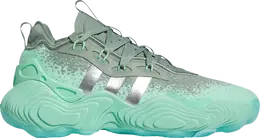Adidas: Зелёные кроссовки 