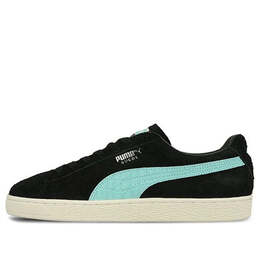 PUMA: Чёрные кроссовки  Suede
