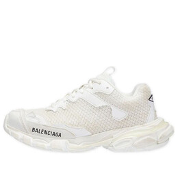 Balenciaga: Белые кроссовки  Track