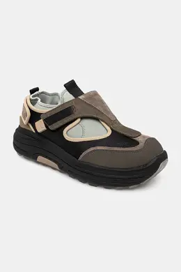 Suicoke: Бежевые кроссовки 