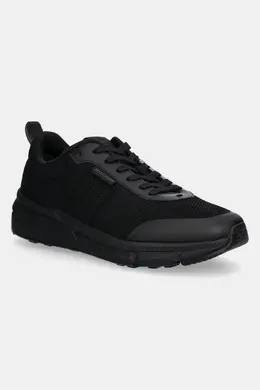 Tommy Hilfiger: Чёрные кроссовки  Runner