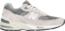 New Balance: Бежевые кроссовки  991